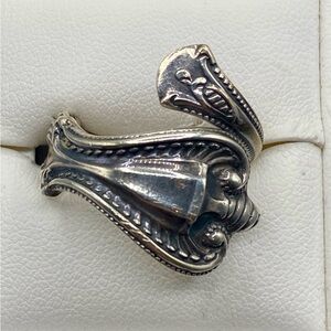 Vintage Avon Sterling Silver Key Ring